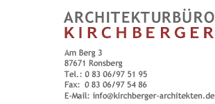 info@kirchberger-architekten.de